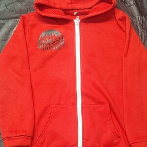 Red Stranger Things Hoodie